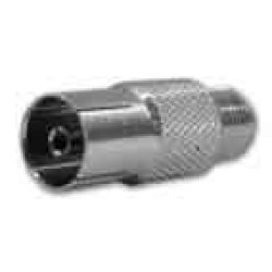 Preisner FK-KK1 cable gender changer F IEC Silver