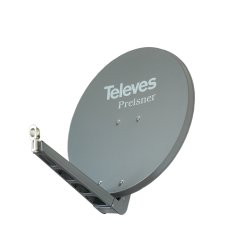 Televes S 85QSD-G graphit SAT-Spiegel 85cm ALU
