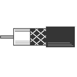 Televes Koax-Erdkabel EK1672plus-T 500m Trommel 1,6/7,2mm