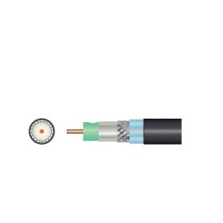 Televes Koaxkabel 100m Spule SK2003plus UV-bestndig halogenfrei flammwidrig sw