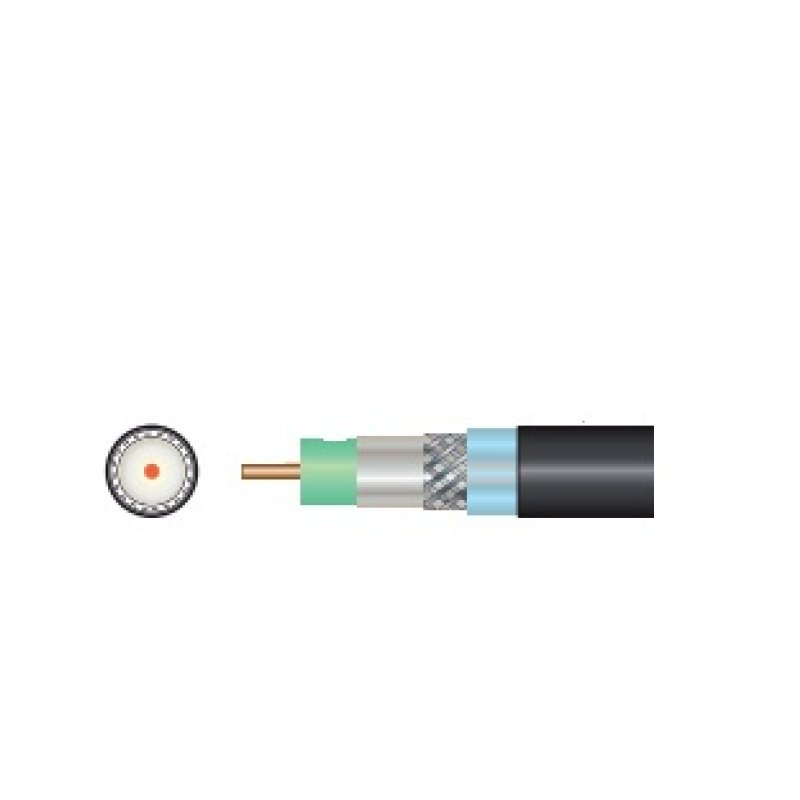 Televes SK2003plus coaxial cable 100 m Black
