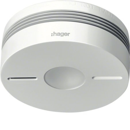 Hager TG550A smoke detector Optical detector Wireless