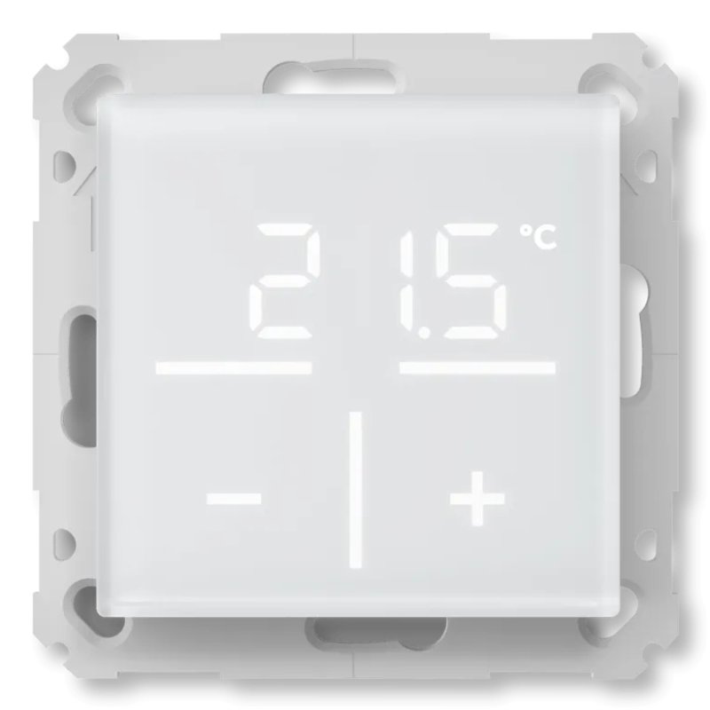 HomeMatic Glass wall thermostat with CO2 sensor