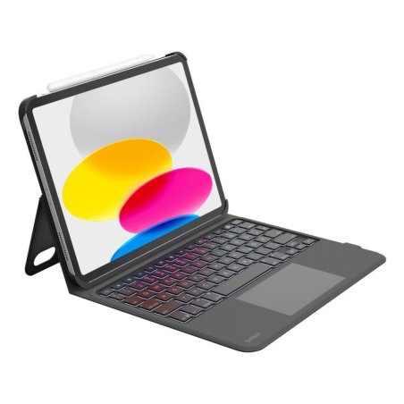 Belkin BBZ001de-V3 QWERTZ German Bluetooth Black