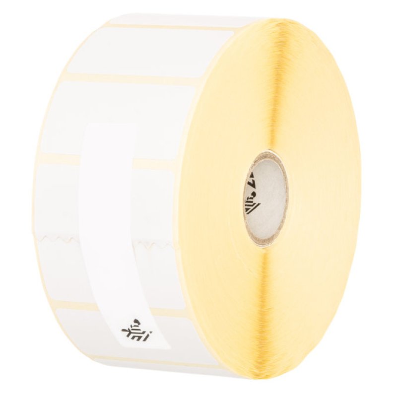 Zebra Z-Select 2000T - Matt - permanenter Acrylklebstoff - beschichtet - 6,3 mil - weiß - 101.6 x 101.6 mm 5728