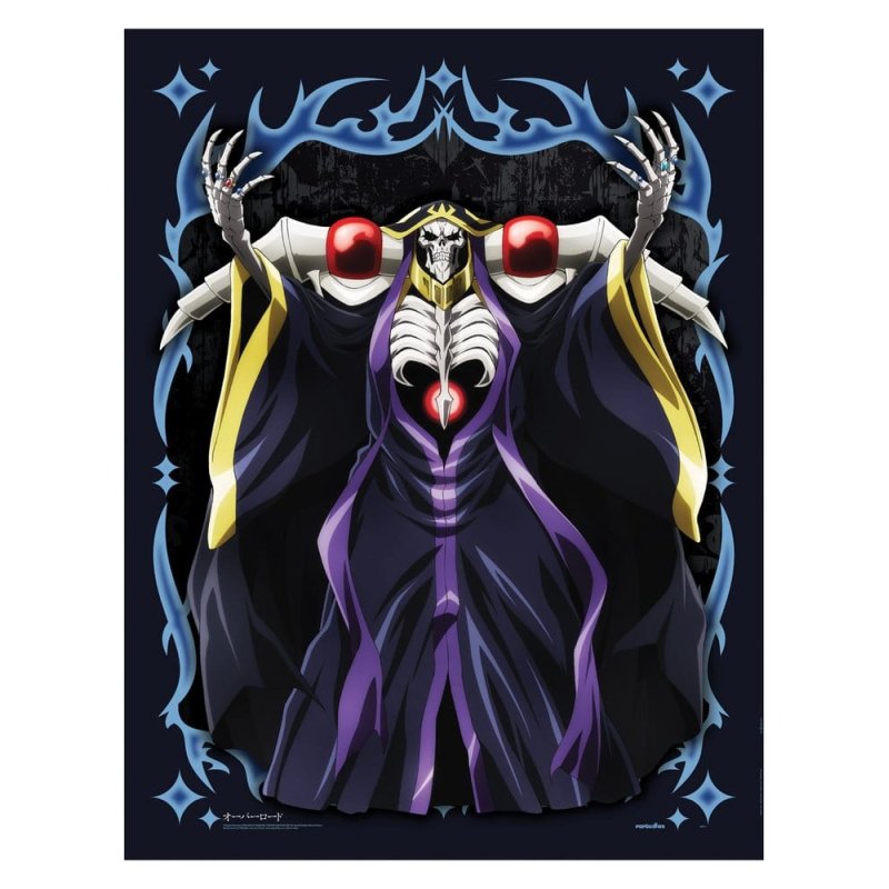 Overlord Wallscroll Ainz Ooal Gown 130 x 170 cm