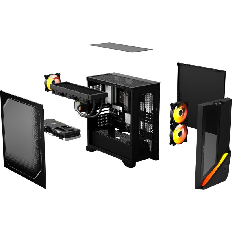 MSI MPG Infinite Z3 X3D 7NVRR7-875EU AMD Ryzen™ 7 7800X3D 32 Go DDR5-SDRAM 1 To SSD NVIDIA GeForce RTX 5070 Windows