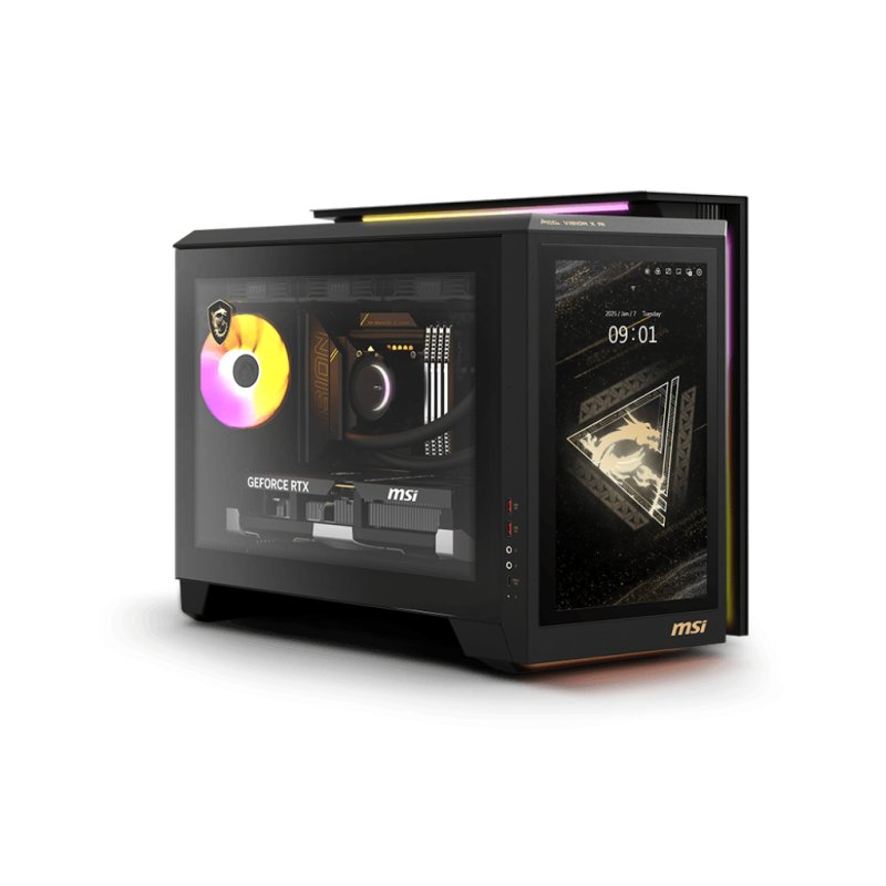 MSI MEG Vision X AI 2NVR7-290EU Intel Core Ultra 7 265K 64 GB DDR5-SDRAM 1 TB SSD NVIDIA GeForce RTX 5070 Ti Windows 11