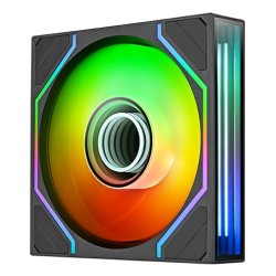 SWAFAN 120 EX INFINITY ARGB Sync PC Cooling Fan (schwarz, 1er-Pack, 120 mm, 124 mm)