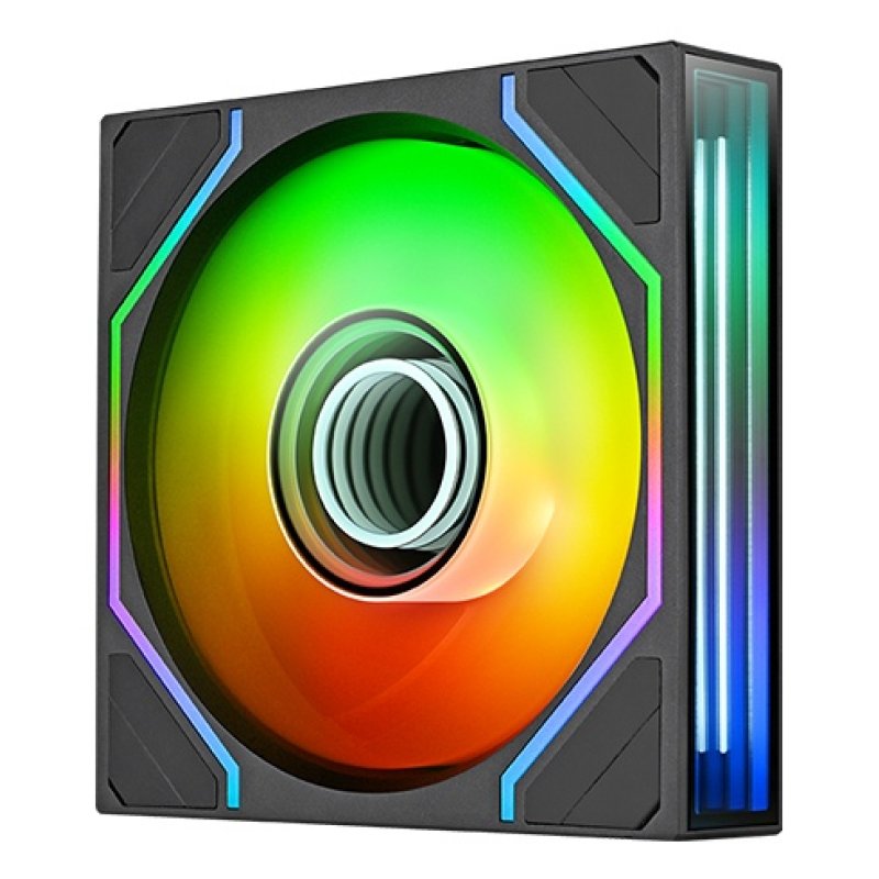 SWAFAN 120 EX INFINITY ARGB Sync PC Cooling Fan (schwarz, 1er-Pack, 120 mm, 124 mm)
