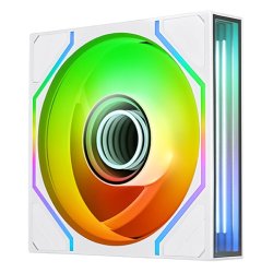 SWAFAN 120 EX INFINITY ARGB Sync PC Cooling Fan (weiß, 1er-Pack, 120 mm, 124 mm)