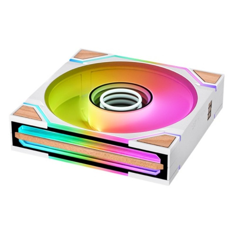 Thermaltake SWAFAN 120 EX INFINITY Boitier PC Ventilateur 12 cm Blanc, Bois 3 pièce(s)