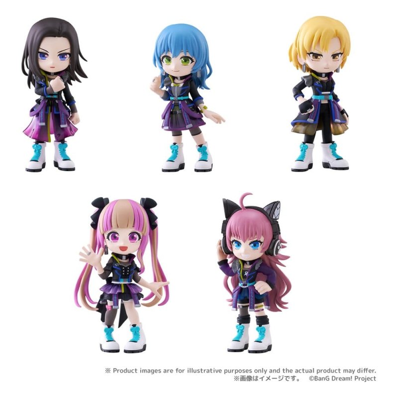 BanG Dream! PalVerse Mini Figures Blind Box Assortment (6)
