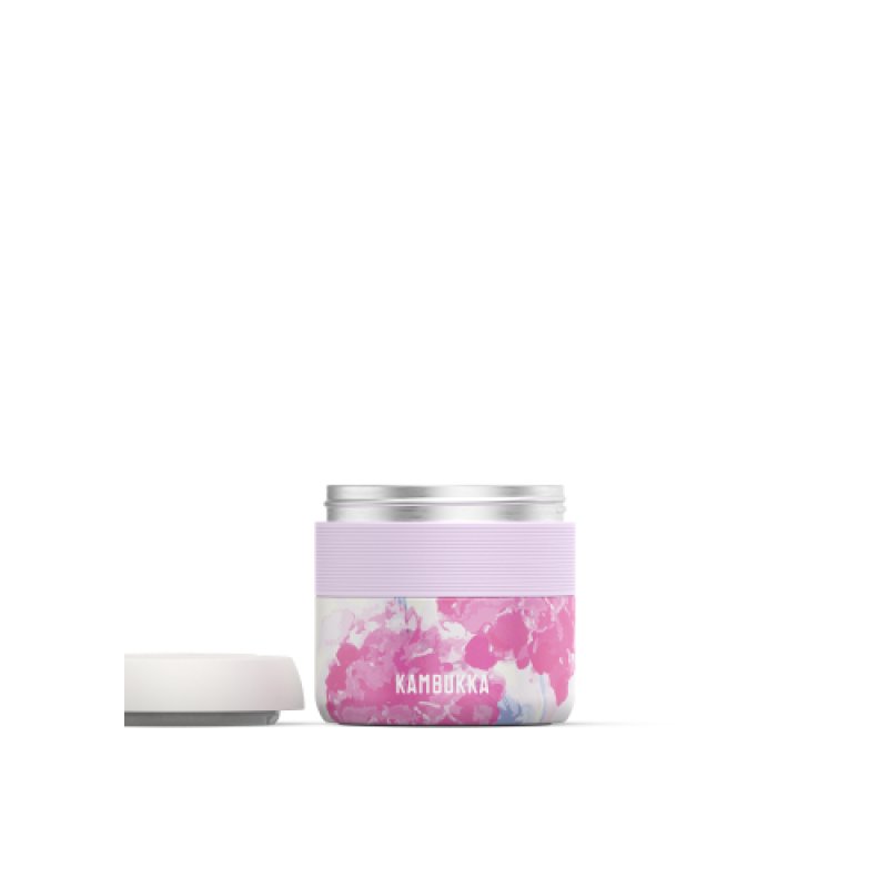 Kambukka Bora Rond Jarre/bocal 0,4 L Rose, Blanc 1 pièce(s)