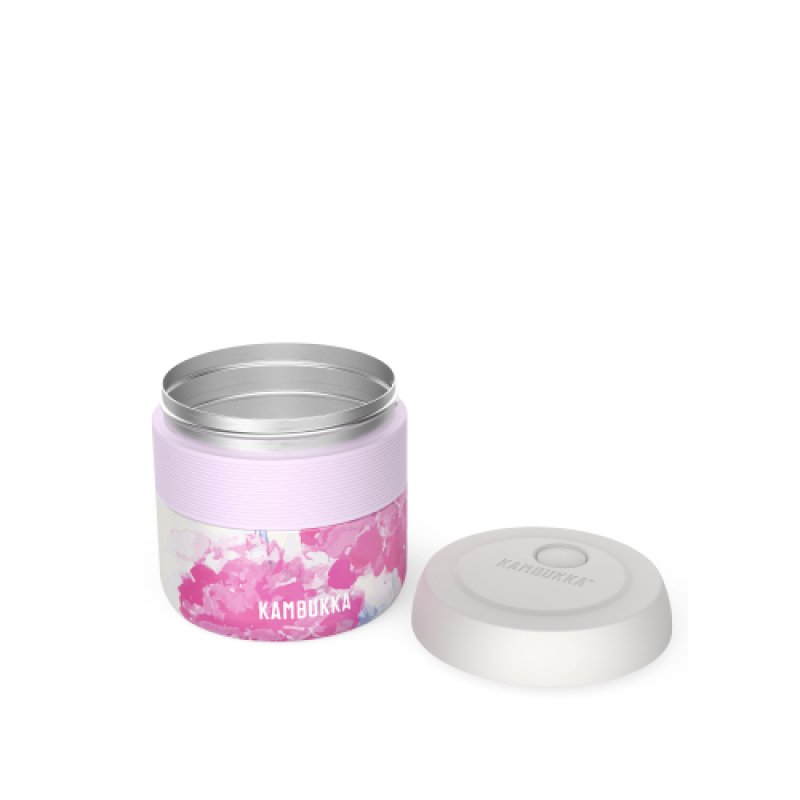 Kambukka Bora Rond Jarre/bocal 0,4 L Rose, Blanc 1 pièce(s)