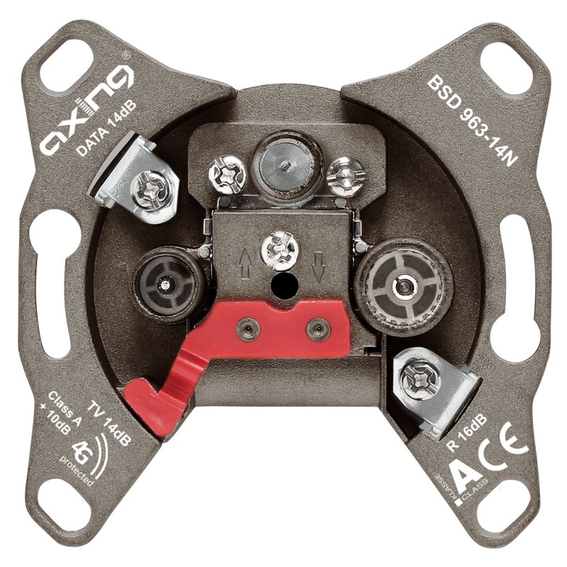AXING BSD 963-14N Antennendose Durchgang 14dB
