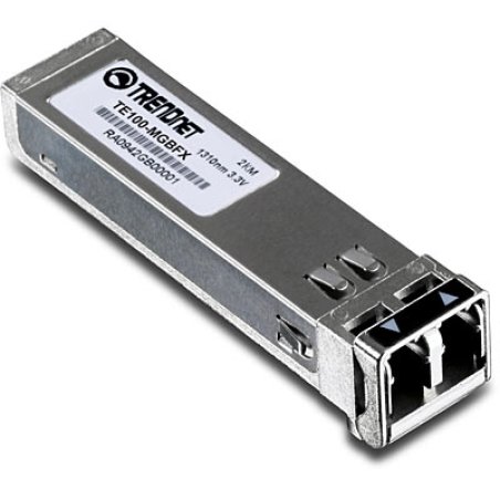 TRENDnet TE100-MGBFX - SFP (Mini-GBIC)-Transceiver-Modul - Fast Ethernet - 100Base-FX - LC Multi-Mode - 1310 nm