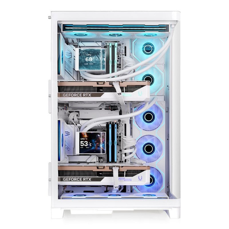 CAPO X Snow (weiß, Dual System Case, Panoramaglas)