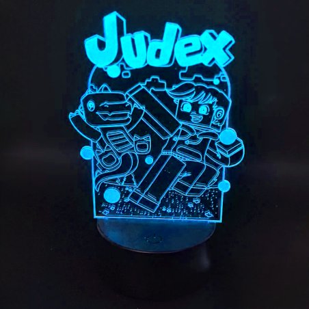 Judex - Dino 3D LED Lamp