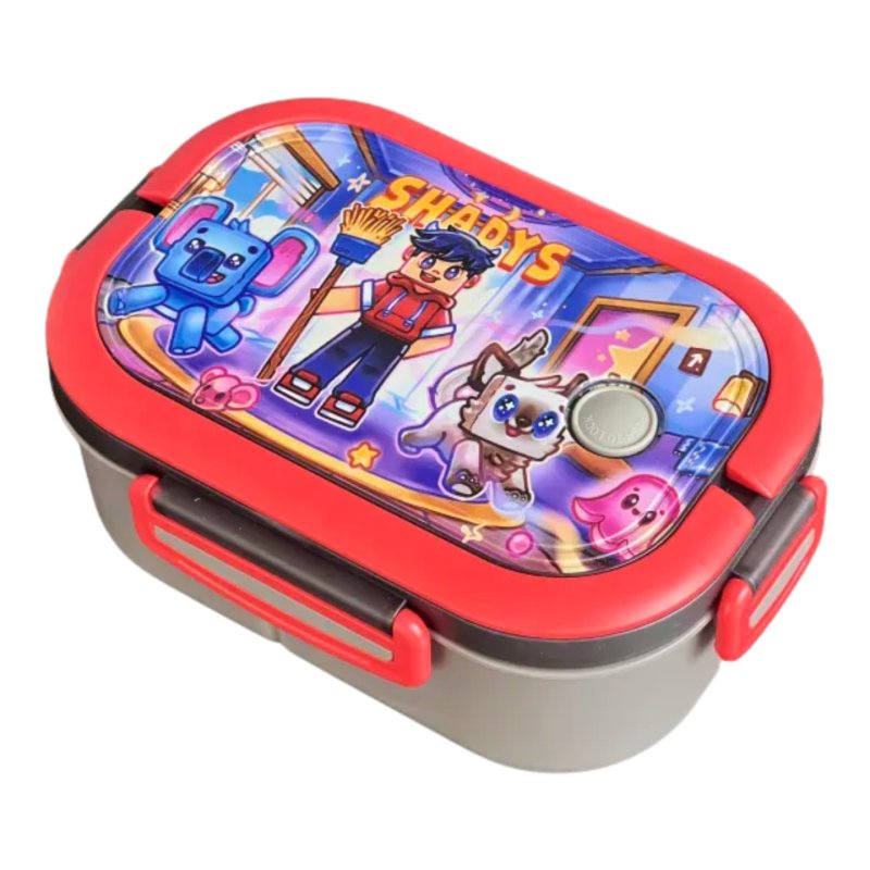 Shadys Farm - Shadys Pets Lunch Box - With Cutlery