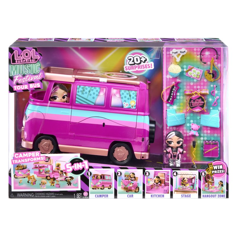 L.O.L. - Music Festival Tour Bus Playset (249757)