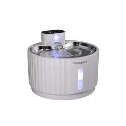 Nordic paws - Drinking fountain Glacia - 2,8L wireless with sensor - white
