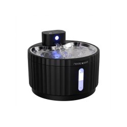 Nordic paws - Drinking fountain Glacia - 2,8L wireless with sensor - Black