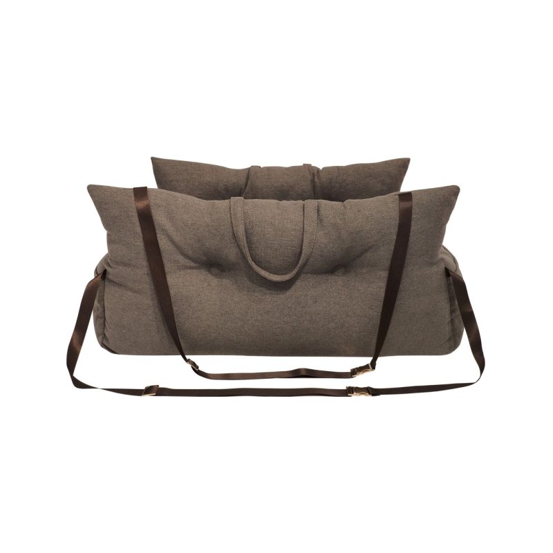 Nordic paws - Carseat Otto L - Brown - 80 x 50 x 35 cm