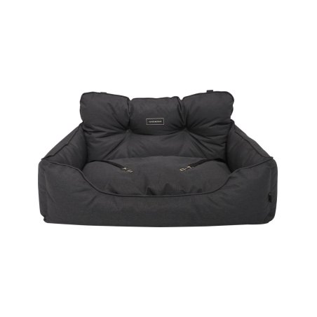 Nordic paws - Carseat Cozy Luxury L Charcoal Grey - L 80 x 50 x 35