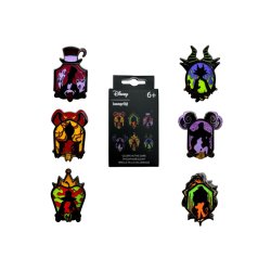 12 PIN&aposS MYSTÈRE : DISNEY VILLAINS - BADGE MYPIN