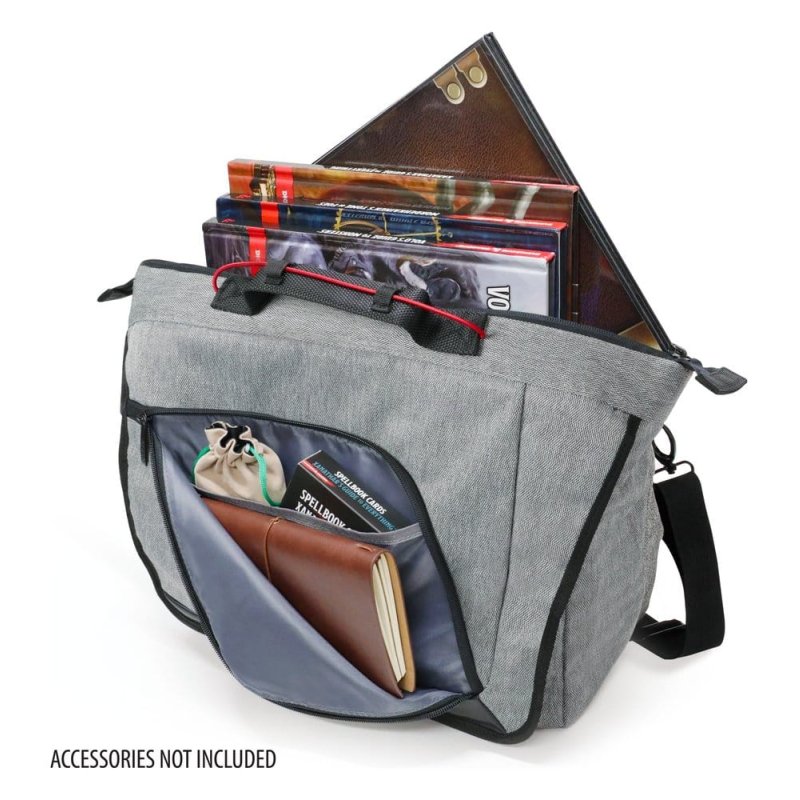 Enhance USA Gear RPG Series Dungeons and Dragons Messenger Bag Grey