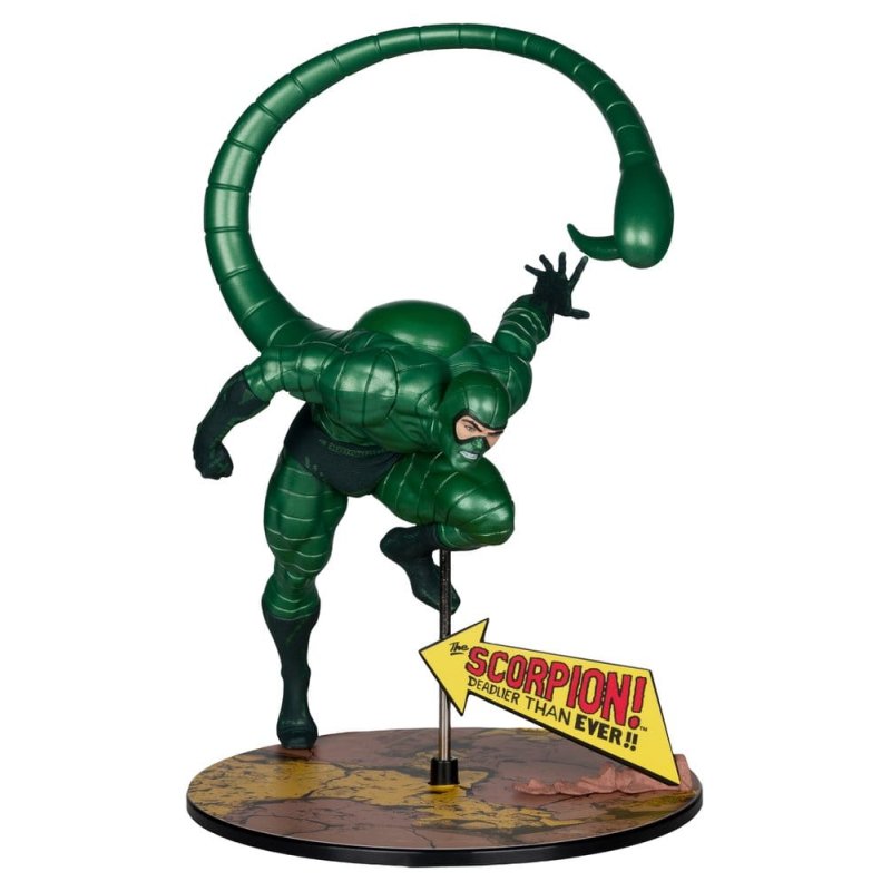 Marvel PVC Statue !/10 Scorpion (Metallic) (The Amazing Spider-Man 318) (Gold Label) 18 cm