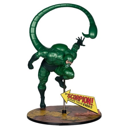Marvel PVC Statue !/10 Scorpion (Metallic) (The Amazing Spider-Man 318) (Gold Label) 18 cm