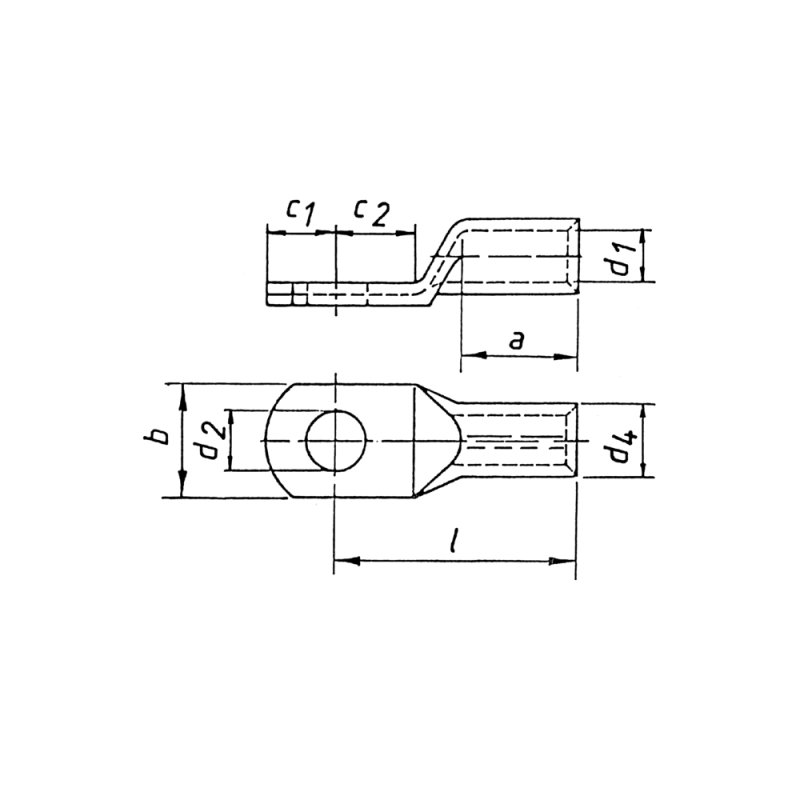 Klauke 107R16 electrical terminals