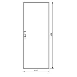 Hager ZB52S boitier électrique Blanc