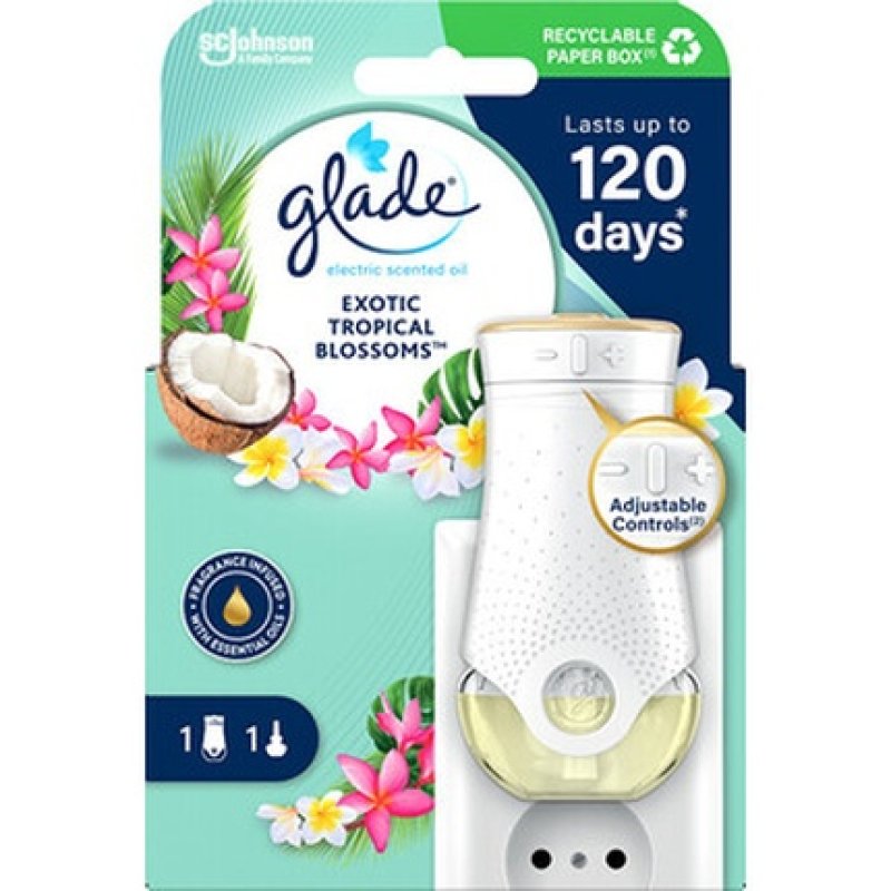 Glade Exotic Tropical Blossoms Set Electric Air Freshener