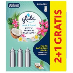 Glade Touch & Fresh Exotic Tropical Blossoms Air Freshener Refill 2 1 Pack