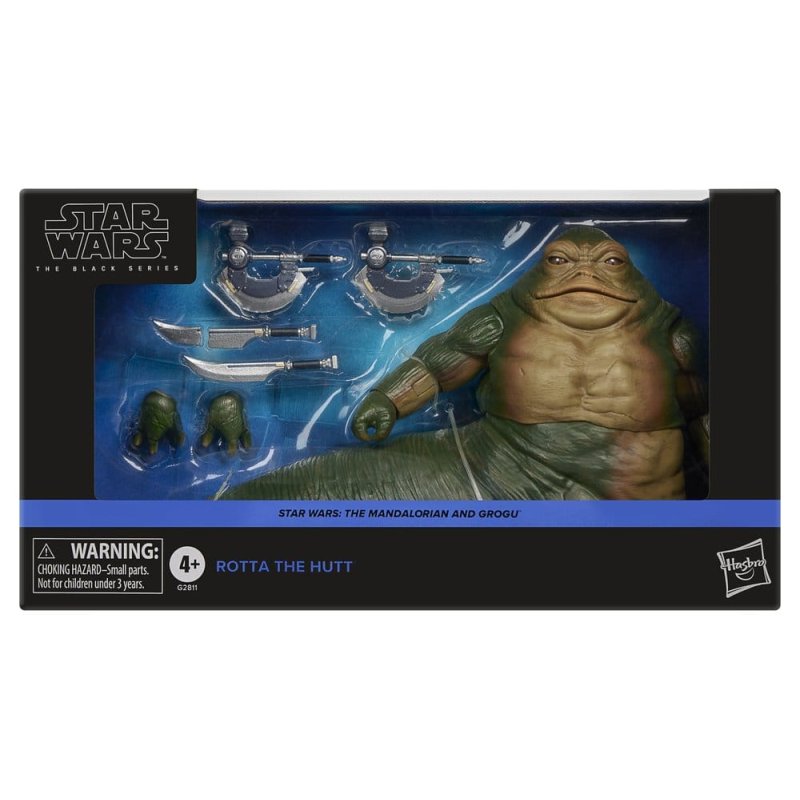 Star Wars: The Mandalorian and Grogu Black Series Action Figure Rotta the Hutt 17 cm