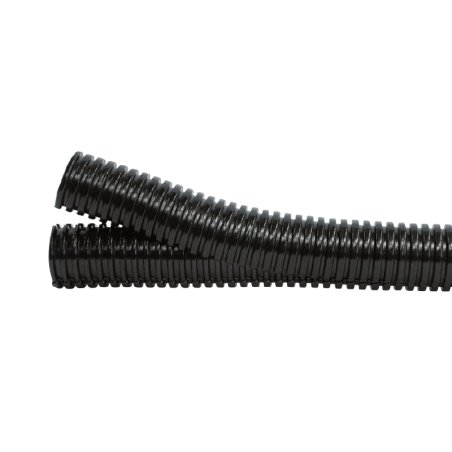 Frnkische Co-flex PP NW 23 50m-Ring schwarz Ku-Wellrohr geschlitzt 37002300