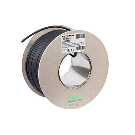 KATH Koaxialkabel 100m LCD 115 A /100 Ring halogenfrei schwarz