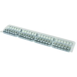 Telegärtner Modul, AMJ-S, CAT6A, TP/LSA, Snap-In, 24-Pack, (Keystone), T568A,
