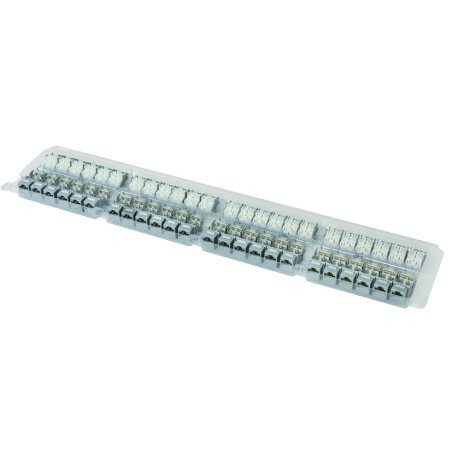 Telegärtner Modul, AMJ-S, CAT6A, TP/LSA, Snap-In, 24-Pack, (Keystone), T568A,