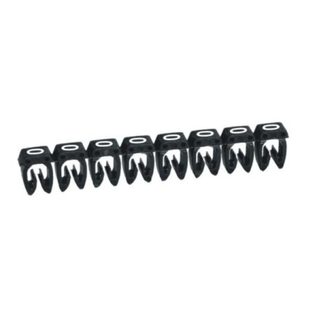Legrand 038210 Kennzeichnungssystem CAB3 0,5-1,5qmm Ziffer:0 schwarz