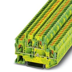 Phoenix Contact 3210596 bornier Vert, Jaune