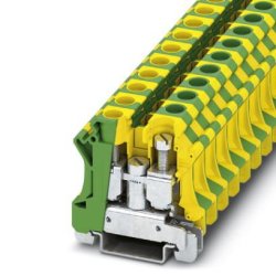 Phoenix Contact UTI 16-PE bornier Vert, Jaune