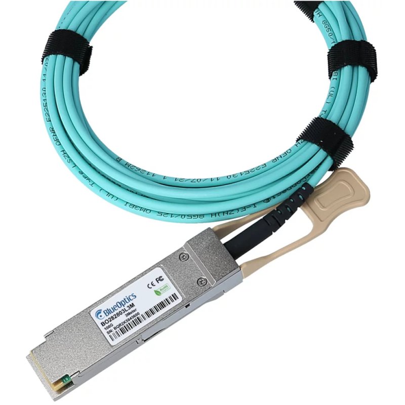 100FRRA0100 compatible AOC QSFP28 BO282803L10M (100FRRA0100-BO)