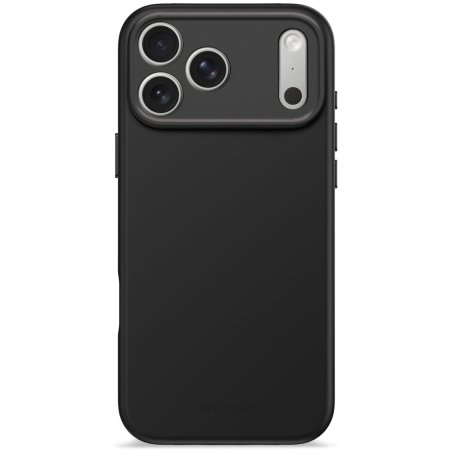 Decoded Silicone Backcover Apple iPhone 17 Pro Max Phantom Black mobile phone case 17.5 cm (6.9") Cover