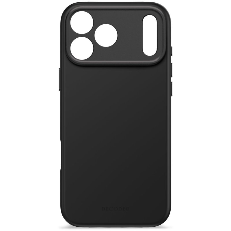 Decoded Silicone Backcover Apple iPhone 17 Pro Max Phantom Black mobile phone case 17.5 cm (6.9") Cover