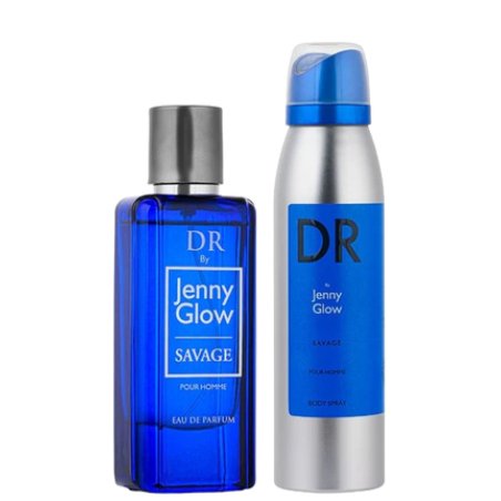 Jenny Glow Savage Eau de Parfum 50ml and Body Spray 150ml - Pack of 2