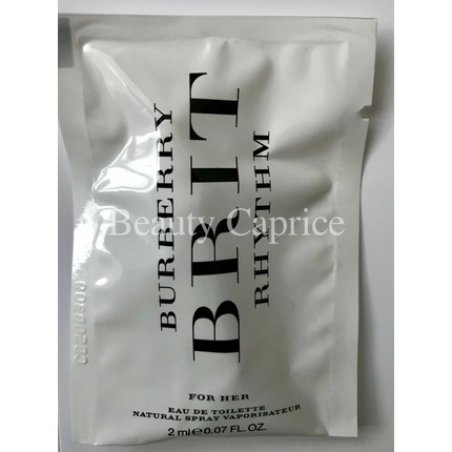 Burberry Brit Rhythm For Her Eau de Toilette Spray 2ml Sample Sealed